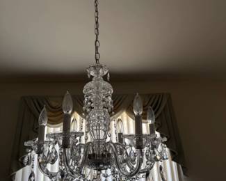 Maria Theresa Style Crystal Chandelier with Lights