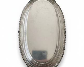 Dansk Fjord Denmark Silverplate Serving Tray