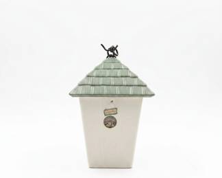 Peatztzgraff Welcome Birdhouse Cookie Jar