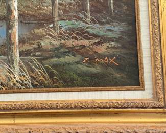 Z. MAX Landscape Oil Painting