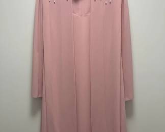 Ursula of Switzerland Pink Embellished Gown