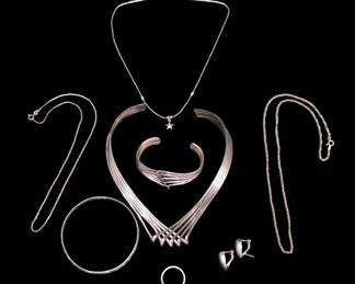 Hallmarked Sterling Silver Lot