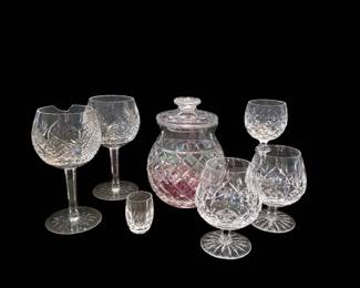 Unique Waterford Lismore  Iced Balsamic Balloon Pattern