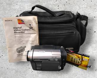 Sony Handycam DCRTRV103 Digital8 Hi8 8mm Video Transfer Bundle