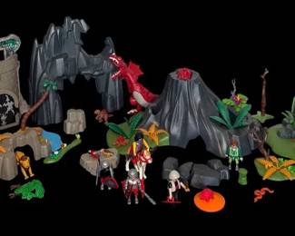 Playmobil Dragon  Prehistoric Setup... Sought After Pieces