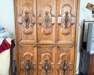 Spanish Mediterranean Armoire (Thomasville Furniture Valverde Collection)