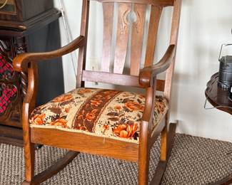 Wooden Rocking Chair