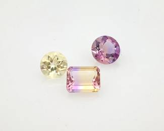 Amethyst and Ametrine Gemstones