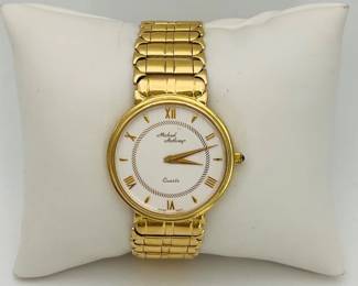 Vintage Michael Anthony Gold Watch