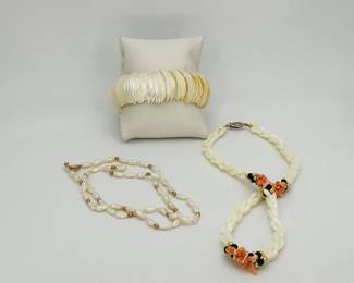 Shell Bracelet & Necklace
