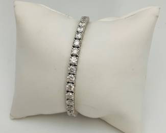 White Gold Diamond Tennis Bracelet