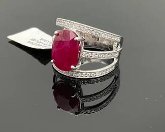 Ruby & Diamond Ring
