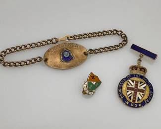 Assorted Association Pins