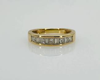 Gold Diamond Ring