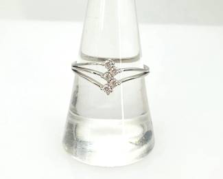 Sterling Silver CZ Ring