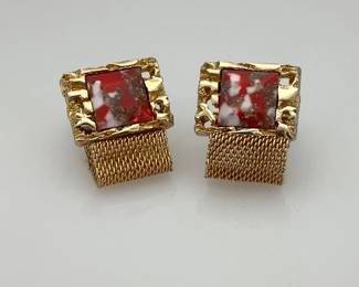 Mesh Wrap Cufflinks