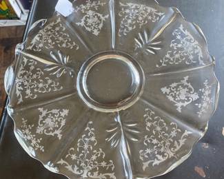 Fostoria Navarre Torte 14”
