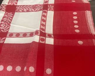 Selection of nice retro tablecloths