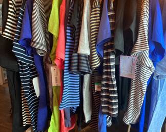New and like new Xl Nike, Liz Claiborne, Plant Hollywood, Gap, Villager, Fila, etc. 