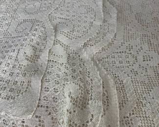 Net Lace tablecloth 74x60