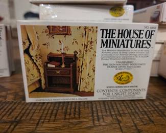 X-ACTO House of Miniatures Dollhouse Furniture -- most NIB