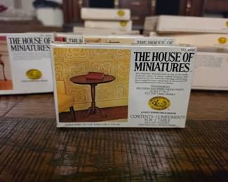 X-ACTO House of Miniatures Dollhouse Furniture -- most NIB