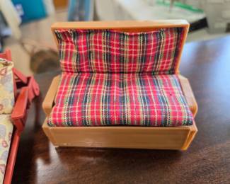 Vintage 1960's Wolverine Dollhouse Outdoor furniture