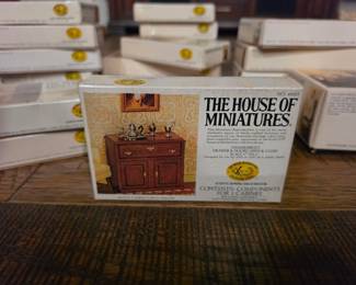X-ACTO House of Miniatures Dollhouse Furniture -- most NIB