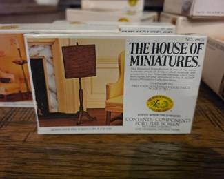 X-ACTO House of Miniatures Dollhouse Furniture -- most NIB