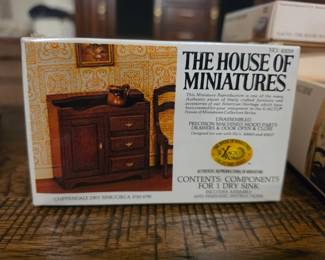 X-ACTO House of Miniatures Dollhouse Furniture -- most NIB