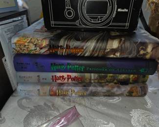 Harry Potter First Edition hardback books