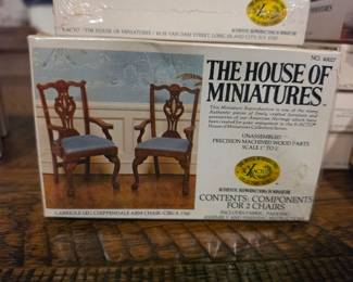 X-ACTO House of Miniatures Dollhouse Furniture -- most NIB