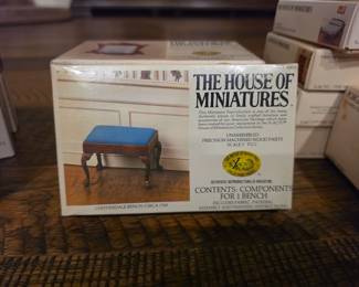 X-ACTO House of Miniatures Dollhouse Furniture -- most NIB