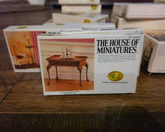 X-ACTO House of Miniatures Dollhouse Furniture -- most NIB