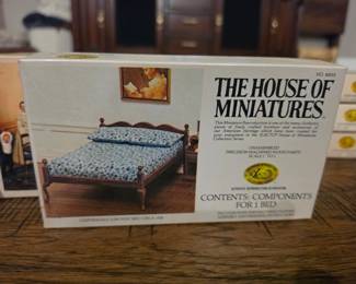 X-ACTO House of Miniatures Dollhouse Furniture -- most NIB
