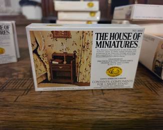 X-ACTO House of Miniatures Dollhouse Furniture -- most NIB