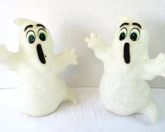 Vintage Halloween popcorn melt ghosts