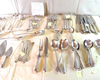 Lady Diana Towle 135 pieces of Sterling silver flatware