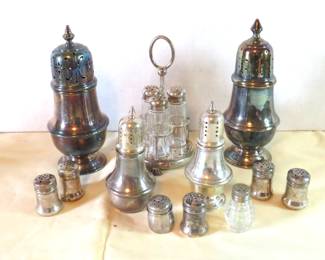 Sterling silver shakers