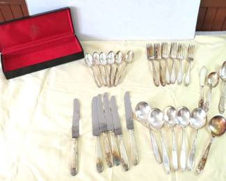 Rogers silver plate flatware