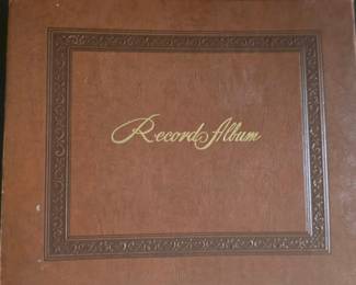 Vintage Vinyl Record Album