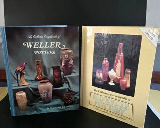 Weller Pottery  Roseville Pottery Reference Books 2 pcs