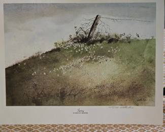 Walter Lane Four Seasons Signed Limited Edition Print Set