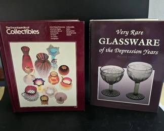 Encyclopedia of Collectibles  Very Rare Glassware Books 2 pcs