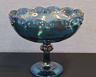 Vintage Indiana Carnival Glass Compote