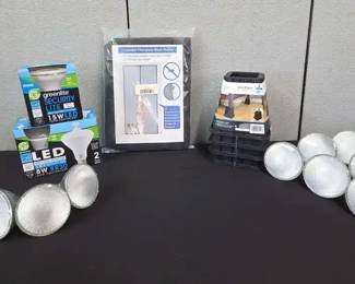 Fiberglass Mesh Door Screen, Bed Risers, Motion Sensor LED Bulbs