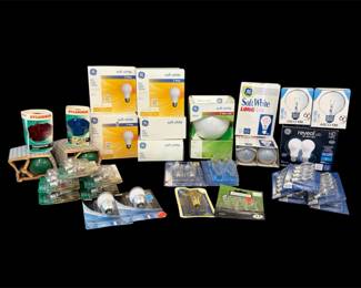 Variety Of Light Bulbs In Original Packages Mystery Lot
