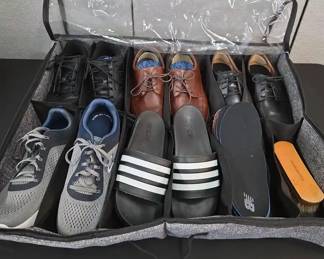 Mens Shoes And Shoe Organizer
