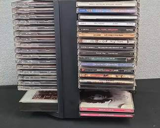 Amazing CD Collection And Holder