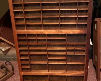 Large type setter drawer